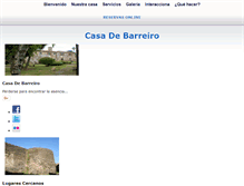 Tablet Screenshot of casadebarreiro.com